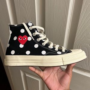 Comme des garçons play converse size 6 mens/ 8 women
